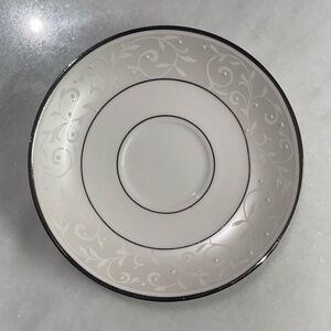 Lenox Opal Innocence Bone China Saucer | Elegant Vine Design